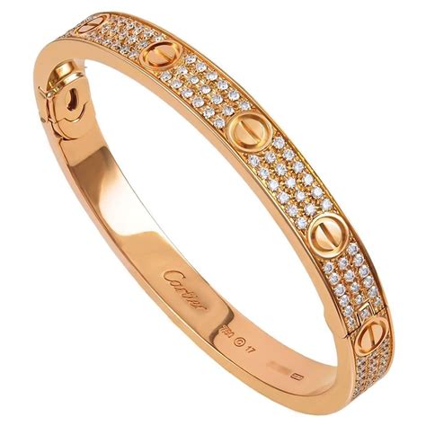 10 diamond cartier love bracelet|cartier full diamond love bracelet.